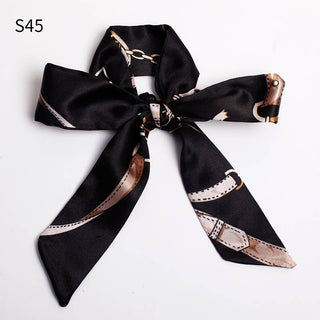 Abstract Skinny Scarf