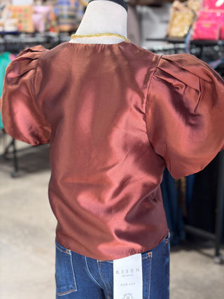 Sadie's Puff Sleeve Top