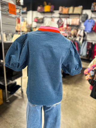 Kati Textured Blouse