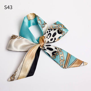 Abstract Skinny Scarf