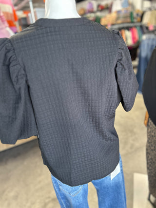 Lindsey Textured Top