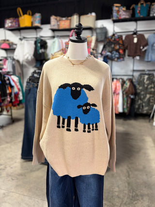 Counting Sheep Sweater