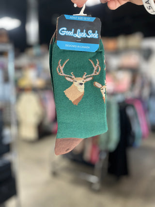 Deer Head Socks