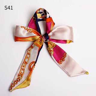 Abstract Skinny Scarf