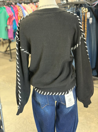Gameday Long Sleeve Knit Top