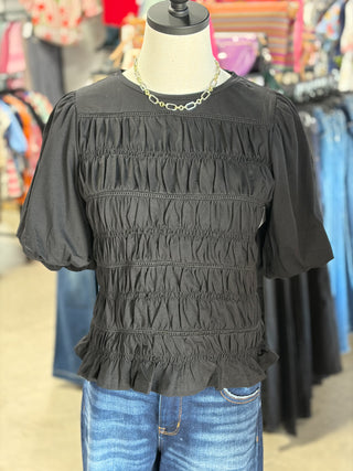 Aspen's Smocked Top
