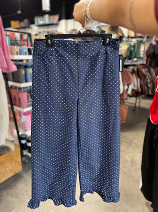 Colette Cropped Wide-Leg Pants