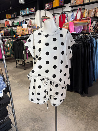 Varsity Dot Scuba Set