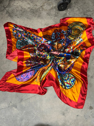 Crazy art scarf