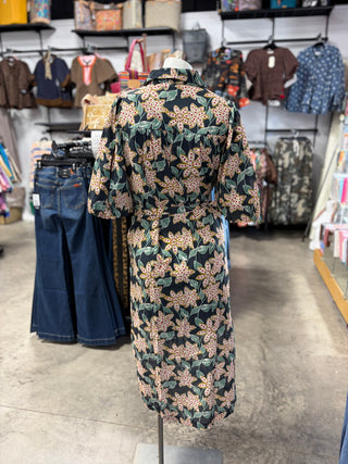 Wildflower Button Down Dress
