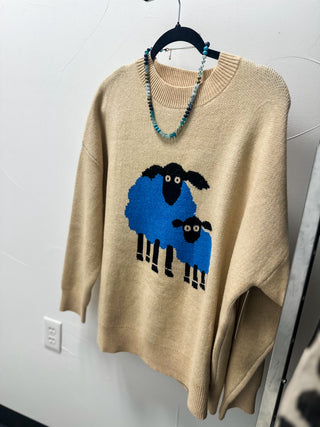 Counting Sheep Sweater