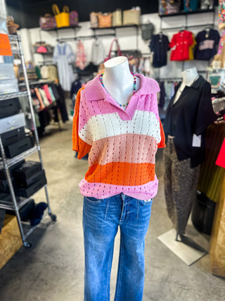 Riley's Color Block Sweater