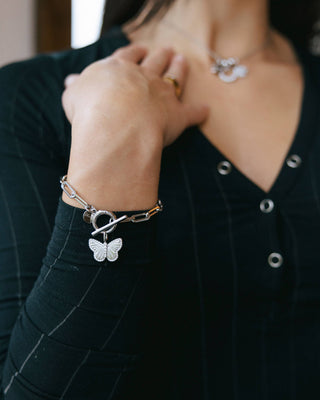 Keepsake Chain Bracelet | Charm Bracelet Gold & Silver 