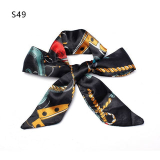 Abstract Skinny Scarf