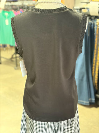 Ruffled Tank Top