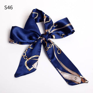 Abstract Skinny Scarf