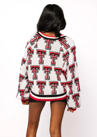 Licensed Texas Tech  Knit Sweater