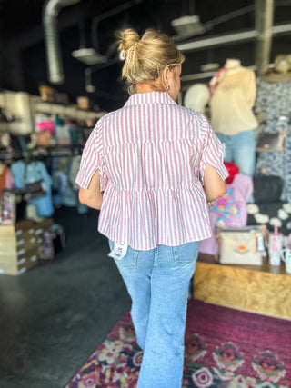 Sassy Stripe Top