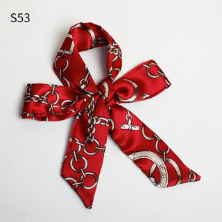 Abstract Skinny Scarf