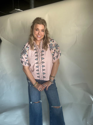 Petunia’s Embroidered Top