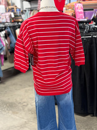 See You Later Oversized Knit Tee