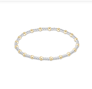 Sincerity Mixed Metal 3MM Bracelet