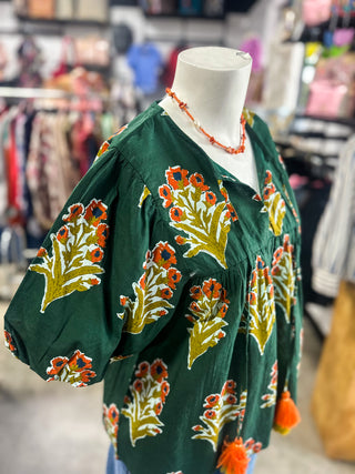 Nance Puff Sleeve Top
