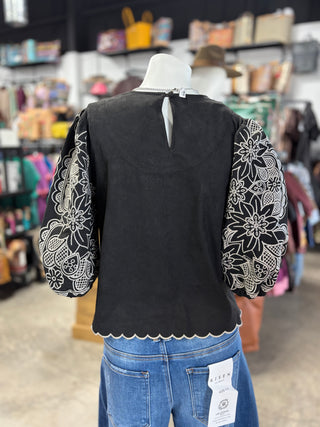 Midnight Blossom Top