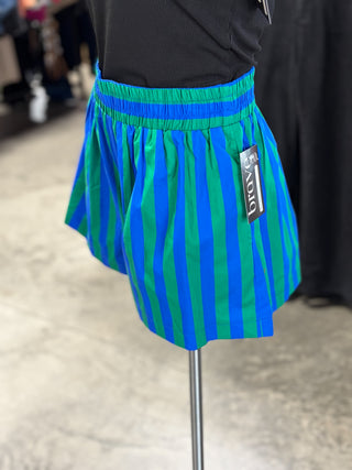 Summer Cotton Striped Shorts