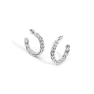 Braided Hoop Earring