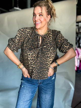 Sally’s Leopard Print Top