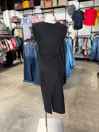 Lara’s Round Neck Midi Dress
