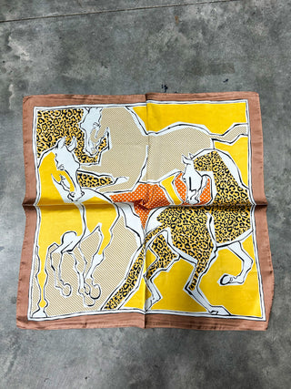 Horse Silk Scarf