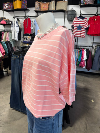 See You Later Oversized Knit Tee