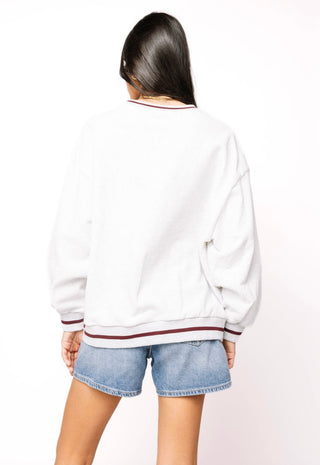 Licensed Texas A&M Plaid Sweater