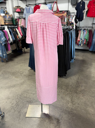 Peony Gingham Dress