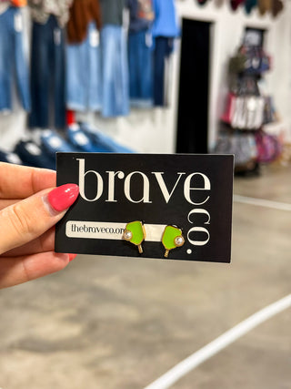 Pickleball Pearl Earrings