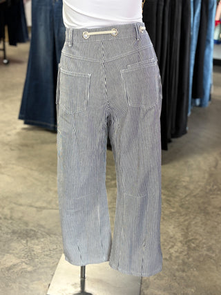 Striped Drawstring Pants