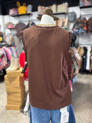 Ruffled Tank Top