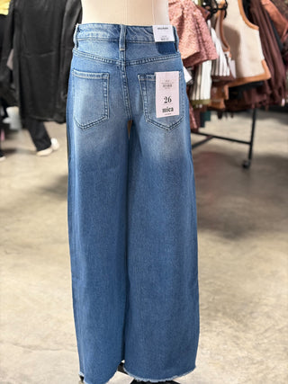 High Rise Wide Leg