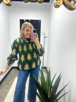 Flora Long Sleeve Top