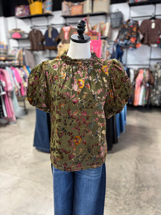 Velvet Bloom Top