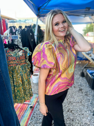 Amelia’s Puff Sleeve Top