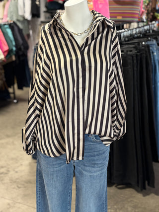 Chrissy’s Button Front Oversized Shirt