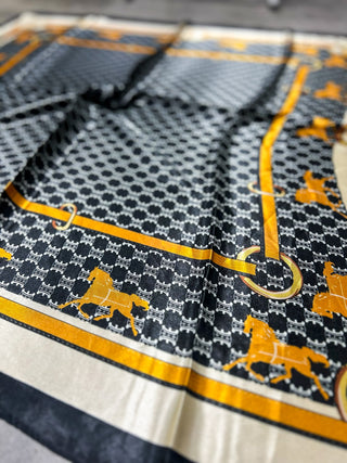 At The Races Silk Scarf