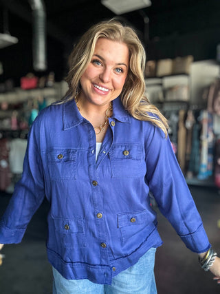 Jessica Fringe Hem Jacket