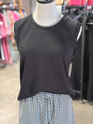 Ruffled Tank Top