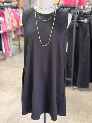 Ruffled Tank Dress
