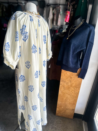 Tonya’s Gauze Midi Dress