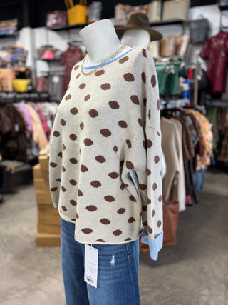 Polka Dot Sweater